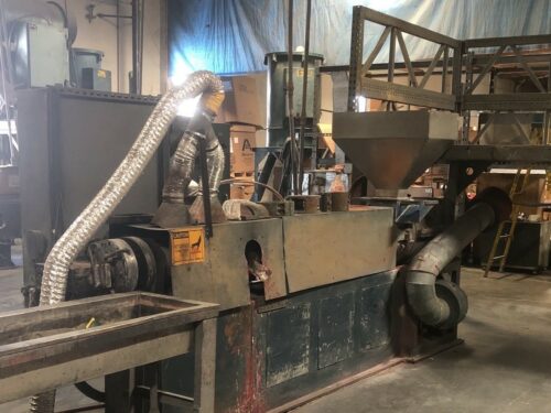 3.5 sterling 100 hp complete pelletizing line